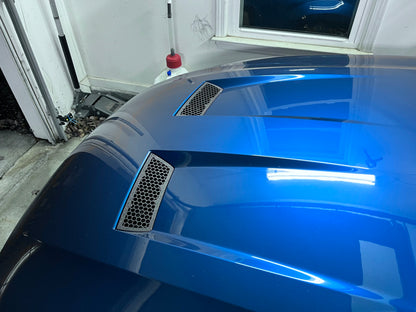 2003-2004 SVT "Terminator" Cobra Hood Vents (Honeycomb Pattern)