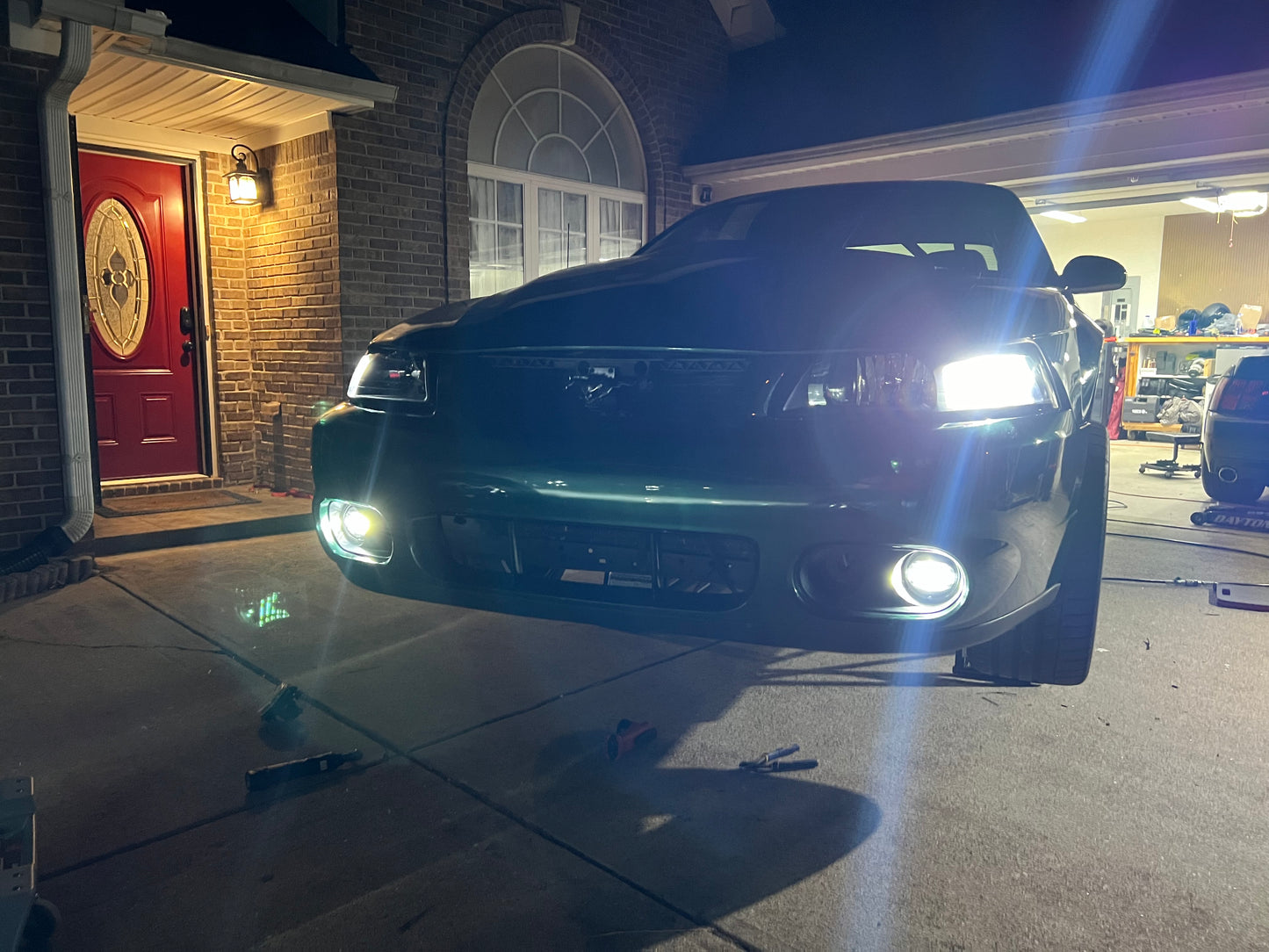 2003-2004 SVT "Terminator" Cobra Fog Light Brackets V2 ( Morimoto Fog lights or 15-17 Mustang fog lights)