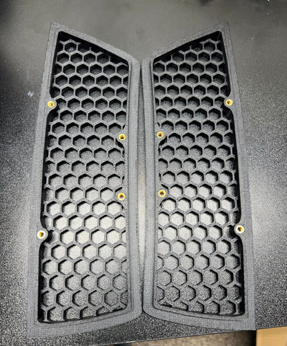 2003-2004 SVT "Terminator" Cobra Hood Vents (Honeycomb Pattern)